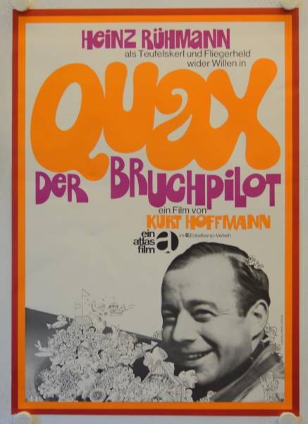 Quax der Bruchpilot re-release german movie poster